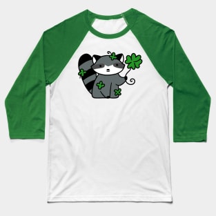 Lucky Raccoon Baseball T-Shirt